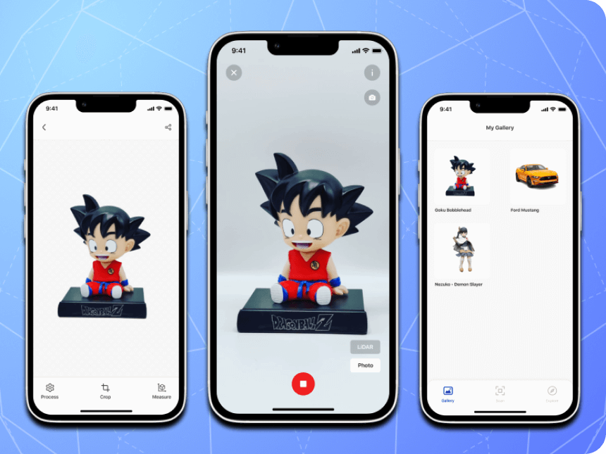 True Depth 3D Scanning App 