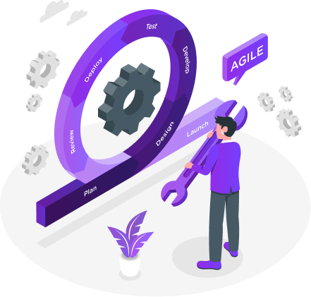 Custom MVP solution iteration process